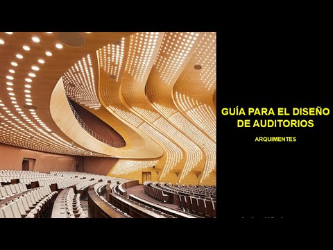 Planos arquitectónicos para auditorios: Diseños profesionales
