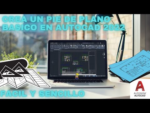 Pie de plano arquitectónico DWG: todo lo que necesitas saber