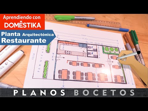 Plano arquitectónico de escuela: Diseño y distribución óptima