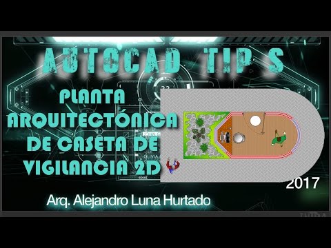 Plano arquitectónico para caseta de vigilancia: diseña tu seguridad