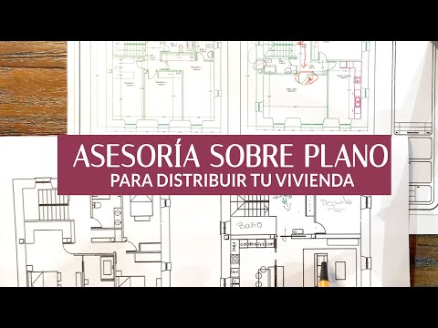 Planos arquitectónicos de dos plantas: diseño y distribución