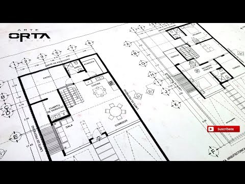 imagenes de planos arquitectonicos de casas