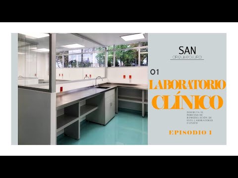Plano arquitectónico de laboratorio clínico: Diseño eficiente