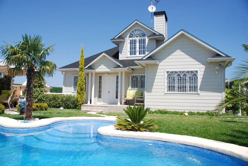 Casas canadienses con piscina