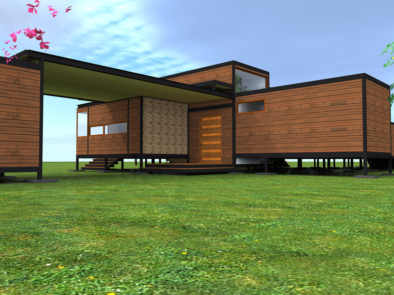 Casas modulares algarrobo