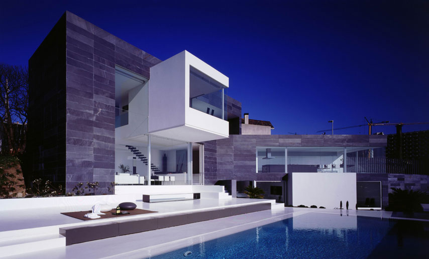 Diseños de casas piscina
