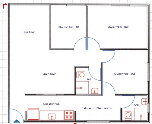 Planos casas una planta online