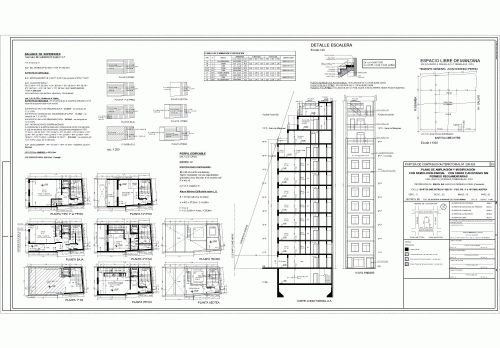 Planos de arquitectura construcciones