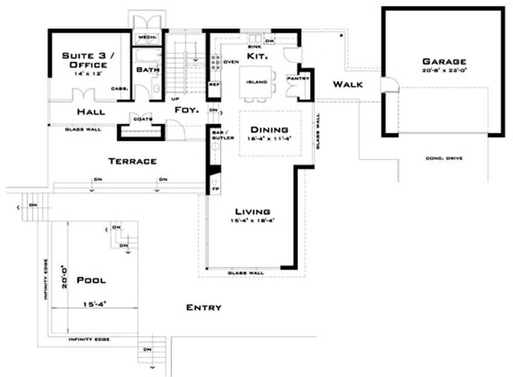 Planos de casas modernas