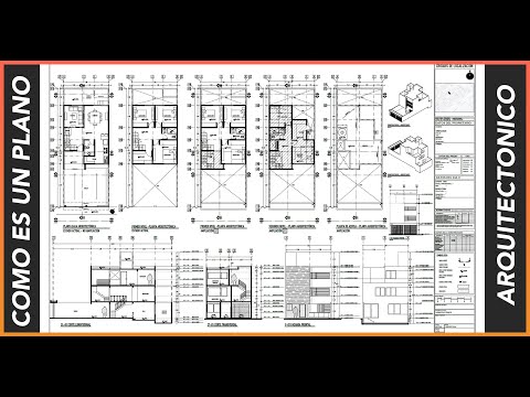 ¿Qué es un plano arquitectónico de una casa? Guía completa