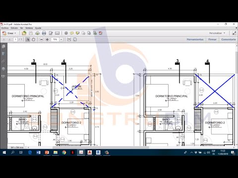Cómo representar ventanas en un plano arquitectónico