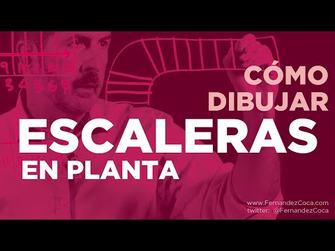 Escaleras en planos arquitectónicos: diseño y funcionalidad